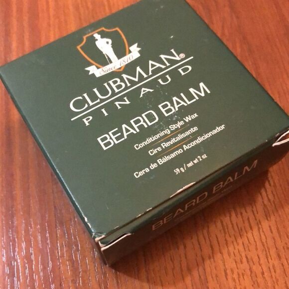 New Clubman beard balm 2 oz conditioning style wax - Picture 3 of 4